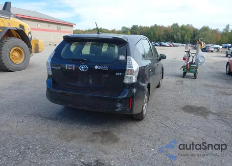 2012 Toyota Prius V Three из США, поврежденный, VIN JTDZN3EU7C3129751